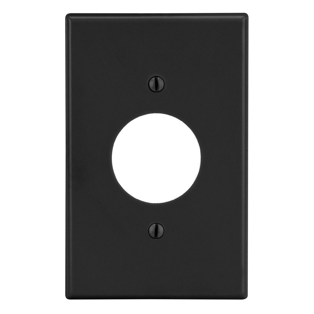 Product image for HWDK P7BK WALLPLATE, 1-G, 1.40" OPN