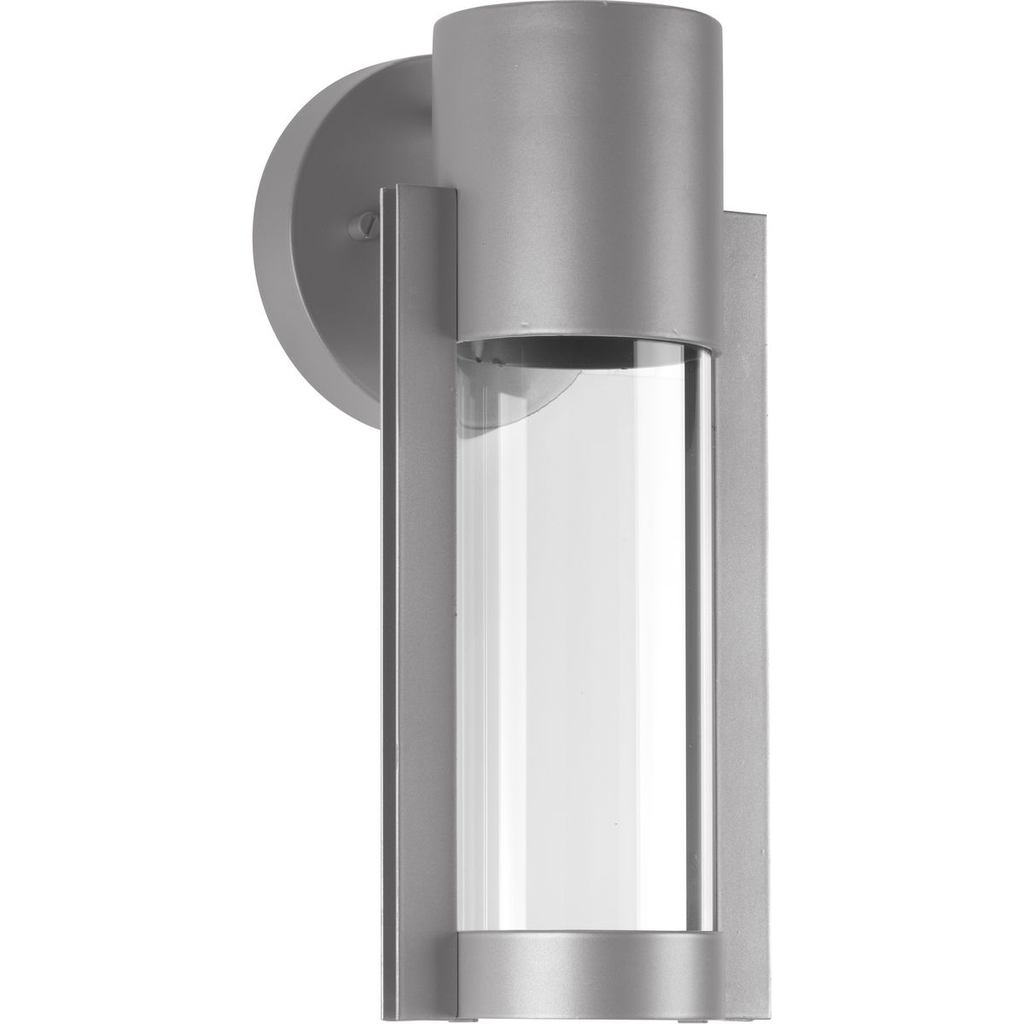 Product image for Progress P560051-082-30 Z-1030 Collection 5" One-Light LED Metallic Gray Small Modern Wall Lantern