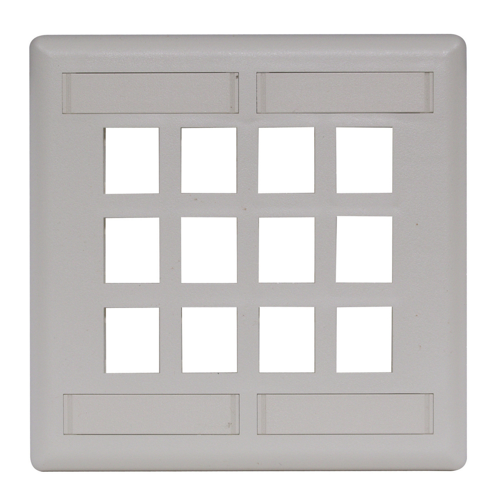 Product image for HWDK IFP212OW PLATE, WALL,FLUSH,2-G