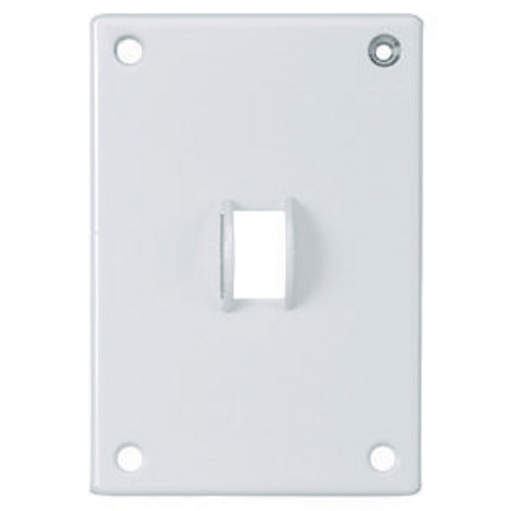 Hubbell SWP1 SEC WALLPLATE, 1-G, SWITCH, WH Product image for Hubbell SWP1 SEC WALLPLATE, 1-G, SWITCH, WH