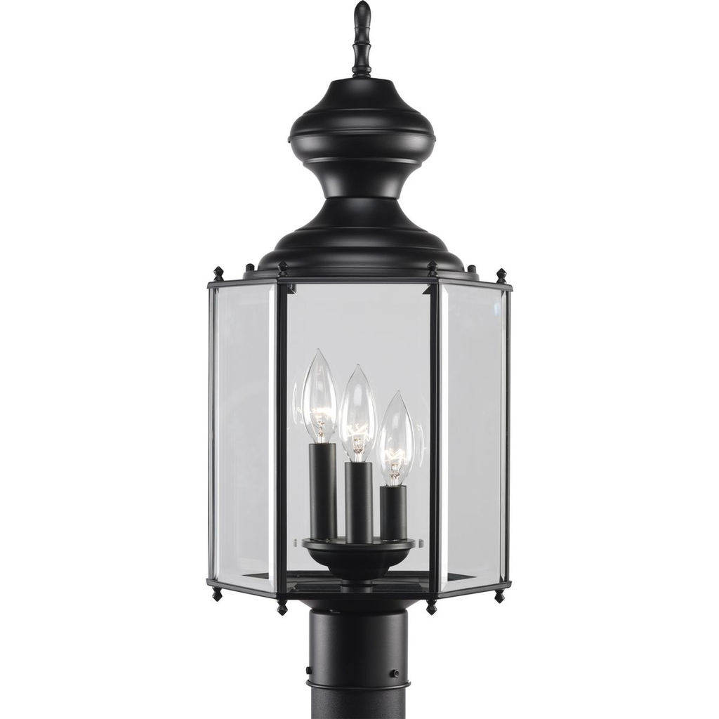Product image for Progress P5432-31 Carriage Classics Collection Three-Light Post Lantern