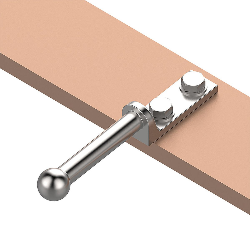 Product image for Burndy GSC752N30B Ground Stud Connector Tin Plated Cast Copper