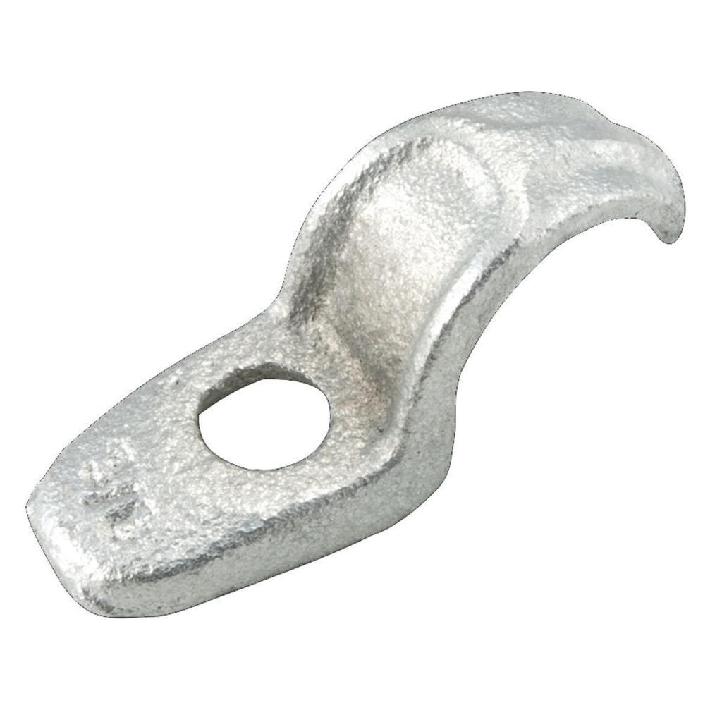 Product image for Raco 1303 3/4" Rigid/IMC 1-Hole Strap, Malleable Iron