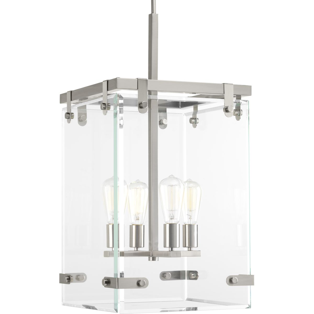 Product image for Progress P500095-009 Glayse Collection Four-Light Pendant