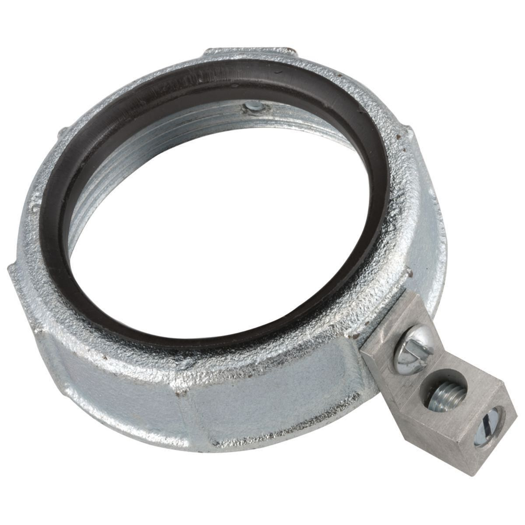 Product image for RACO 1230 GRND BSHG FDTHR LUG 2-1/2