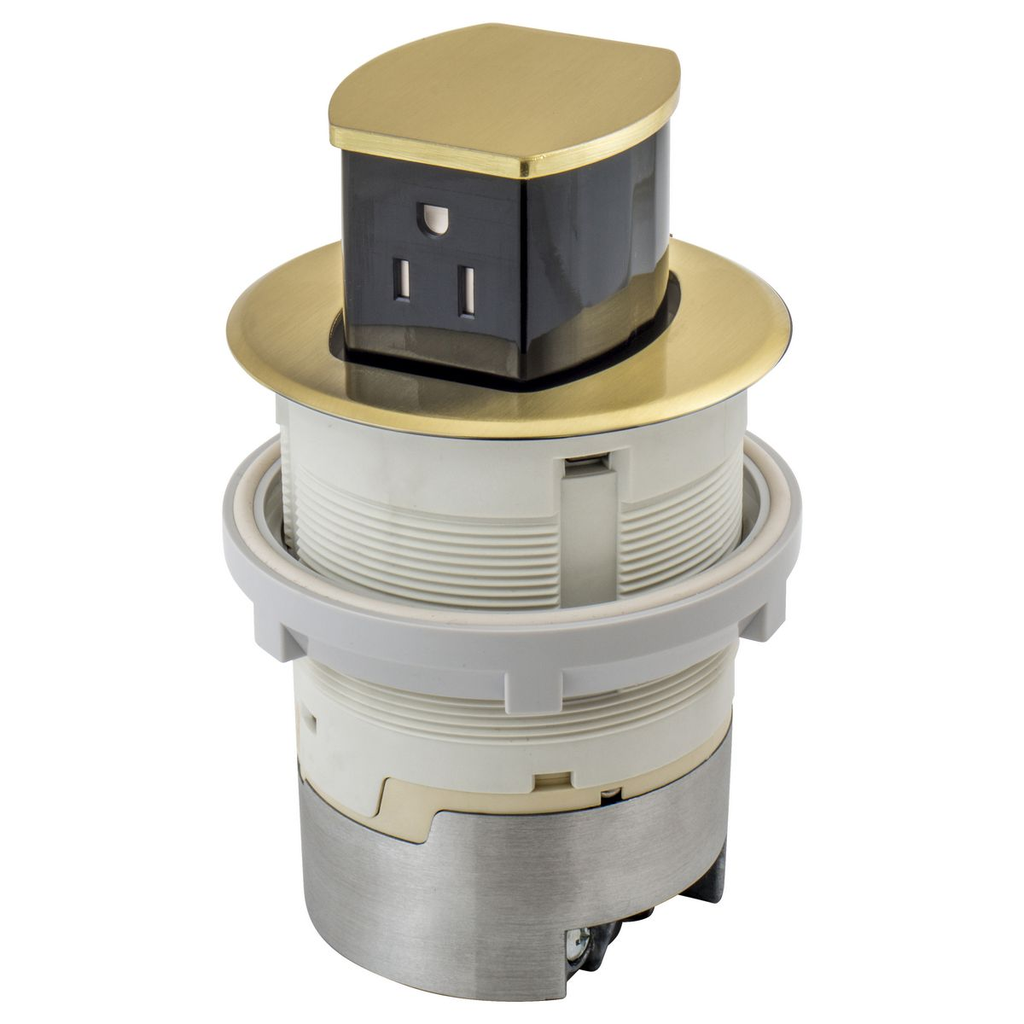 Product image for HPW RCT200BR 15A KIT KTCN CNTR RCPT