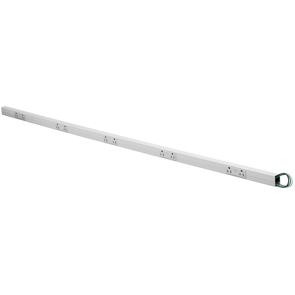 Product image for HPW PT156212W PLUGTRAK, 6', 15A, 2C