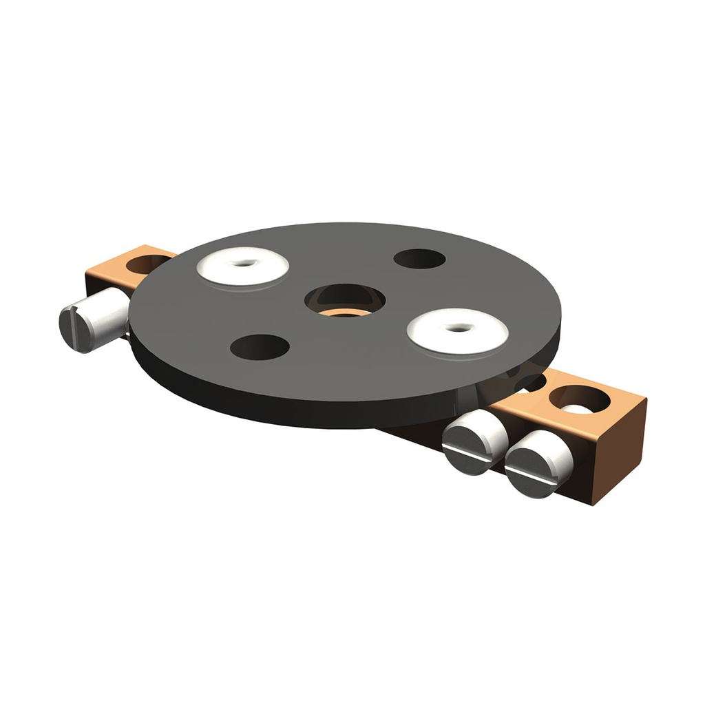 Product image for Burndy BDT1 BONDIT® Intersystem Bonding Connector, #8 - #2 AWG Servit post #14 - #6 AWG Bus Bar, 292 in L, 2 in W