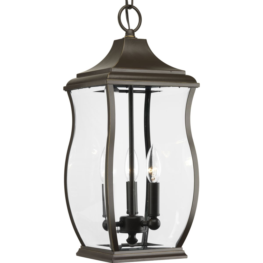 Product image for Progress P5504-108 Township Collection Three-Light Hanging Lantern