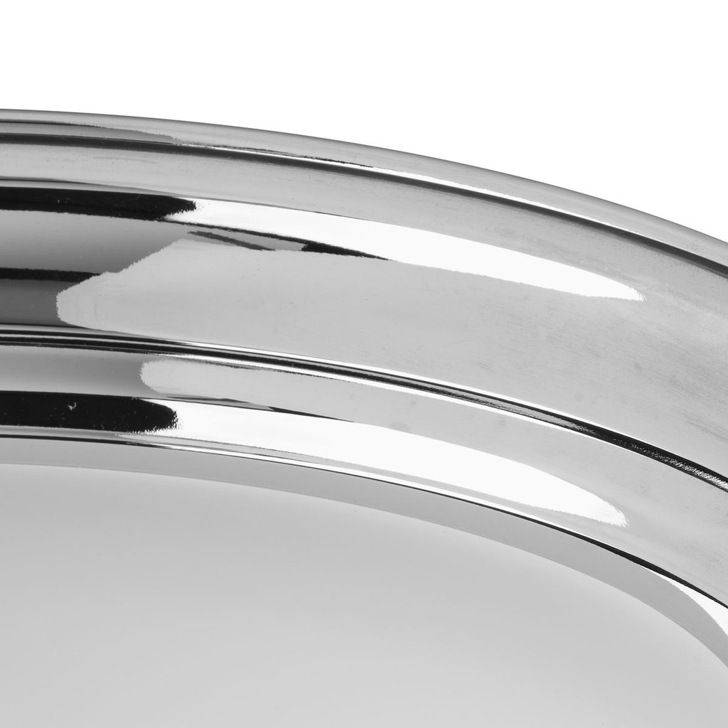 Two-Light Polished Chrome flush mount ceiling light