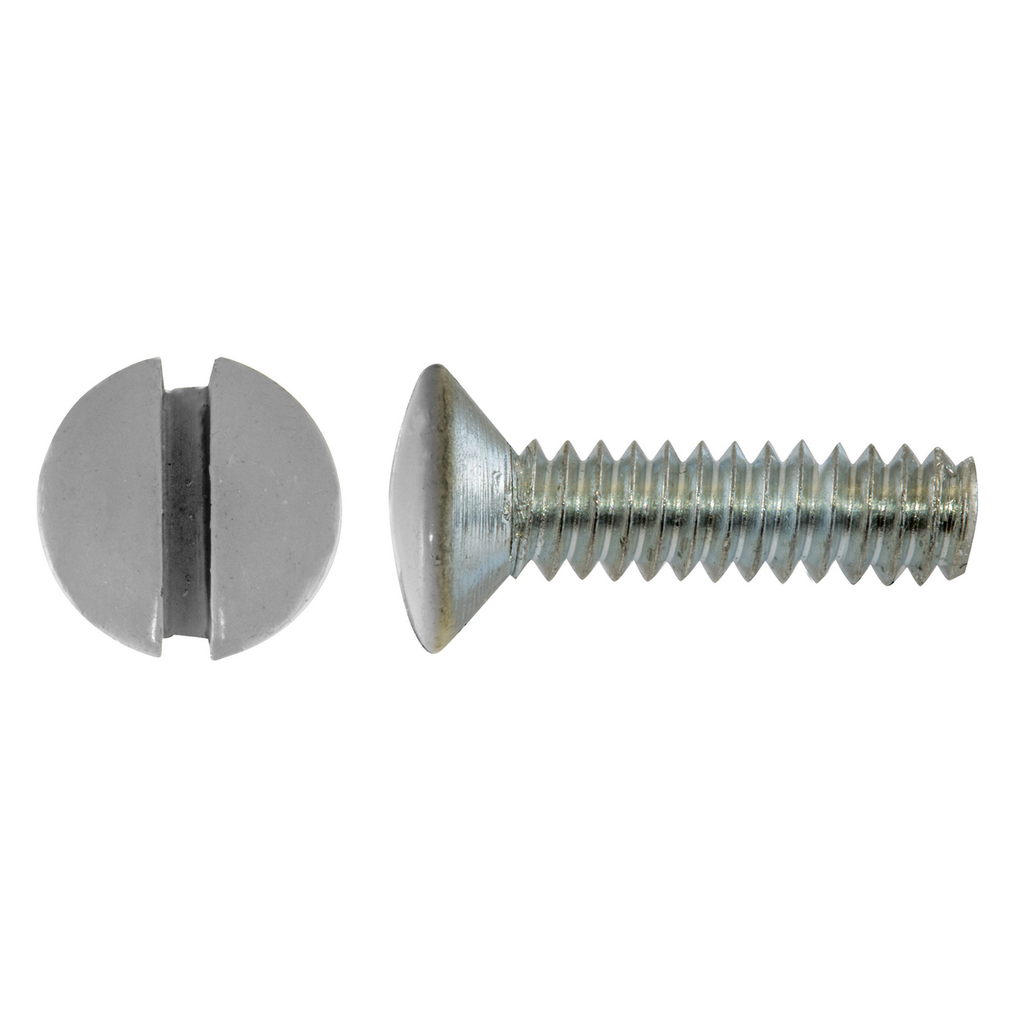 Product image for Hubbell RA12GYPK100 1/2" Wallplate Screws, Gray (100/Box)