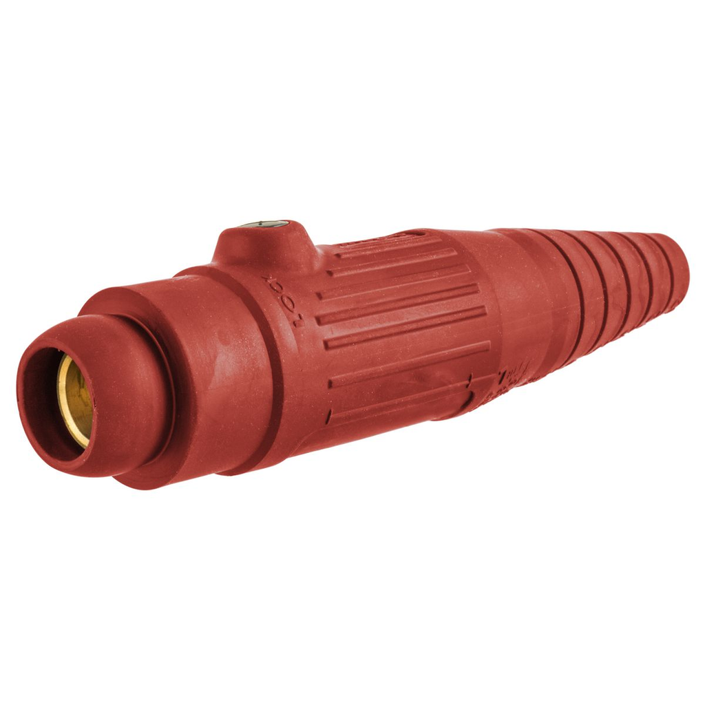 Product image for Hubbell HBL18300FR SING POL, SER 18, 300A FeMale PL, RED