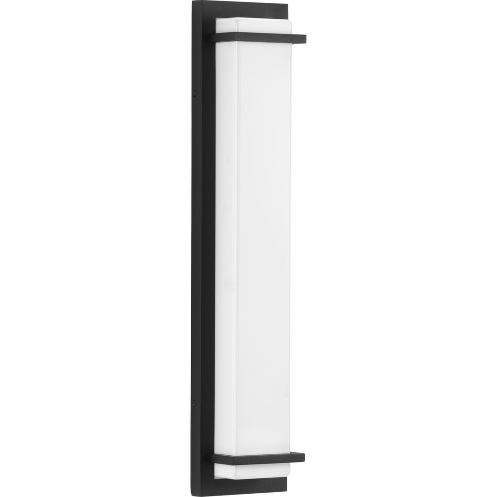 Product image for Progress P560211-031-30 Z-1080 LED Collection Black Two-Light Large LED Outdoor Sconce