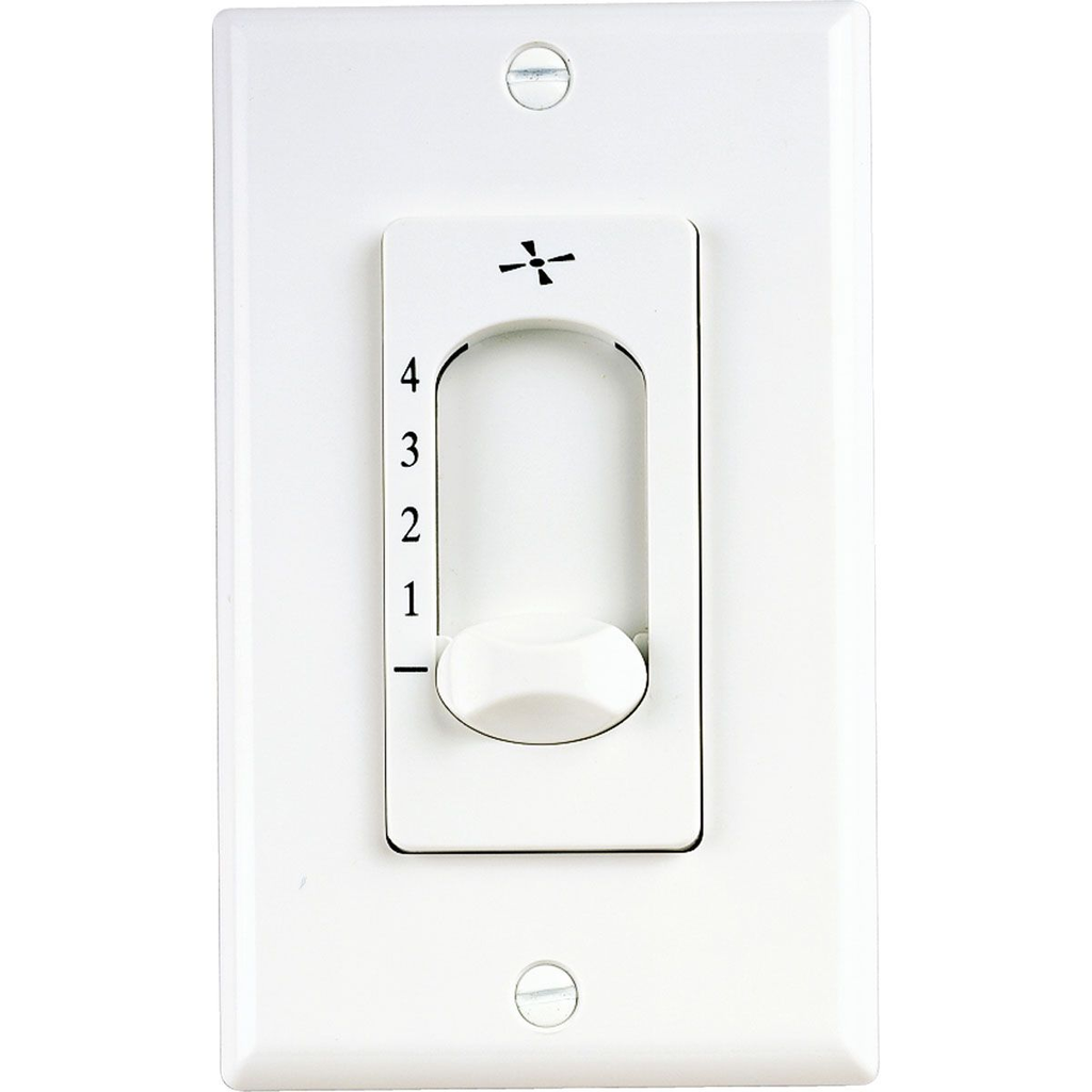 Product image for Progress P2613-30 AirPro Collection Ceiling Fan Four-Speed Wall Control