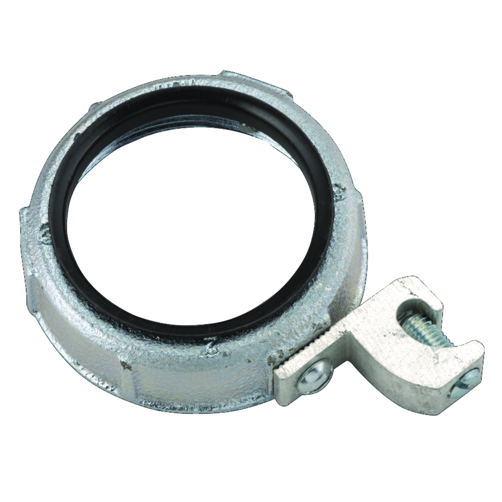 Product image for RACO 1264DC GRND BSHG LAYIN LUG INSUL 1 IN DC ZINC