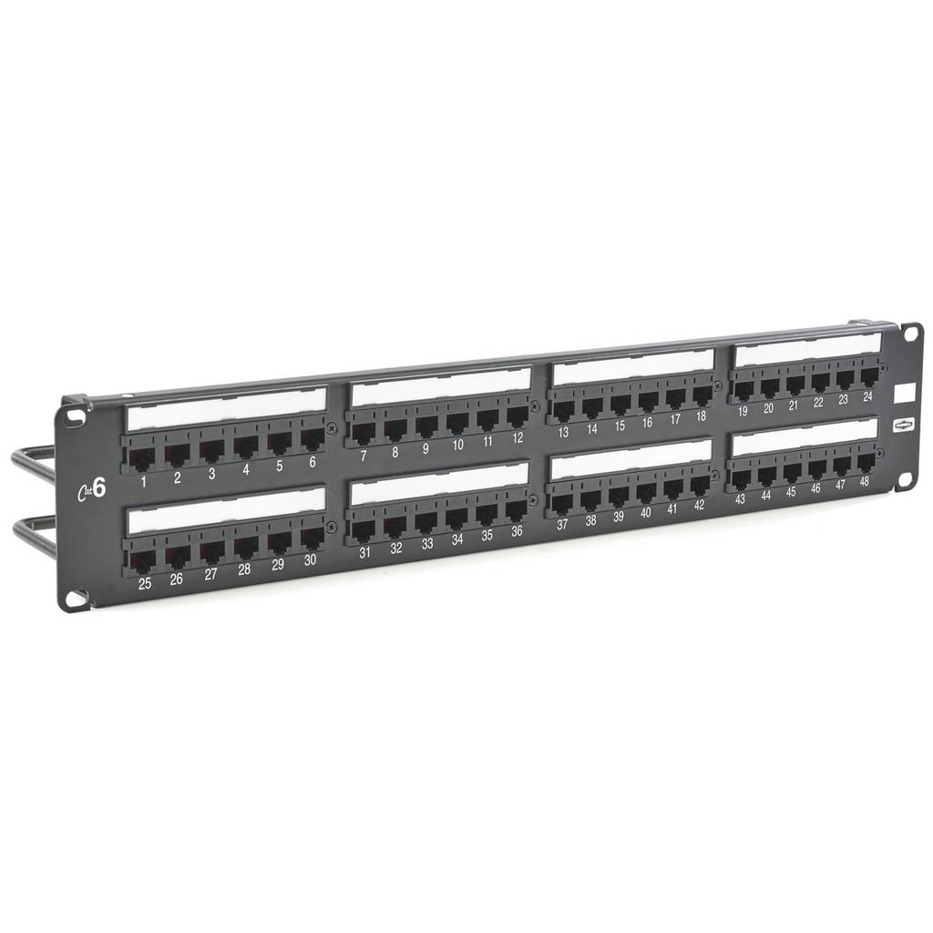 Mayer-DDS-Patch Panel, Cat6, 48-Port, UniversalWiring-1