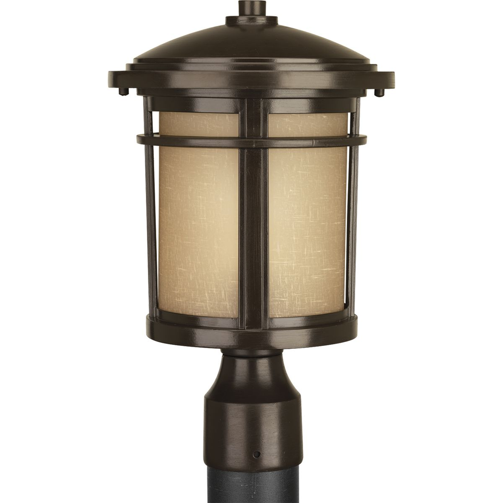 Product image for Progress P6424-2030K9 Wish Collection One-Light LED Post Lantern