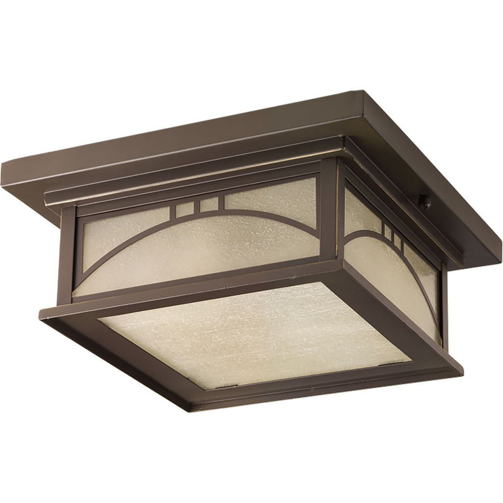 Product image for Progress P6055-20 Residence Collection Two-Light 12" Outdoor Flush Mount CTC