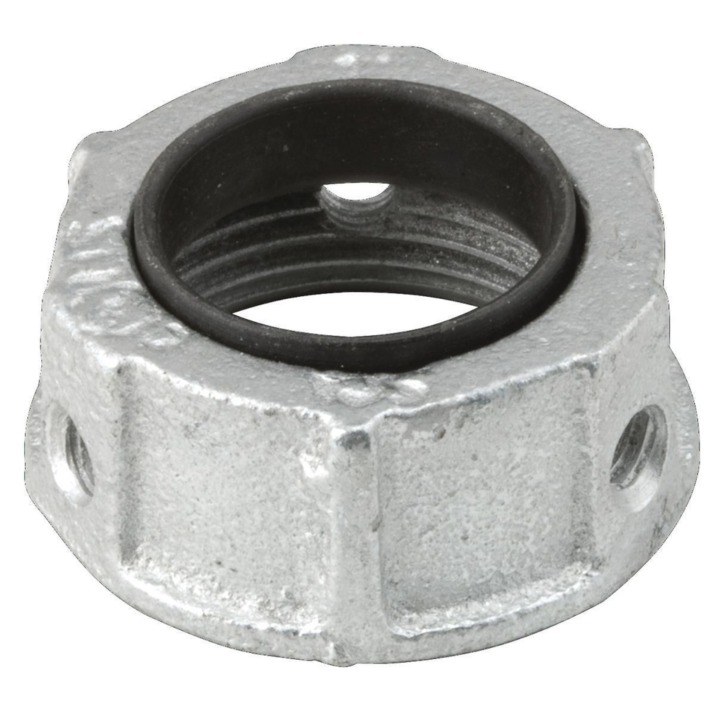 Product image for Raco 1132 1/2" Rigid/IMC Bushing, Insulated