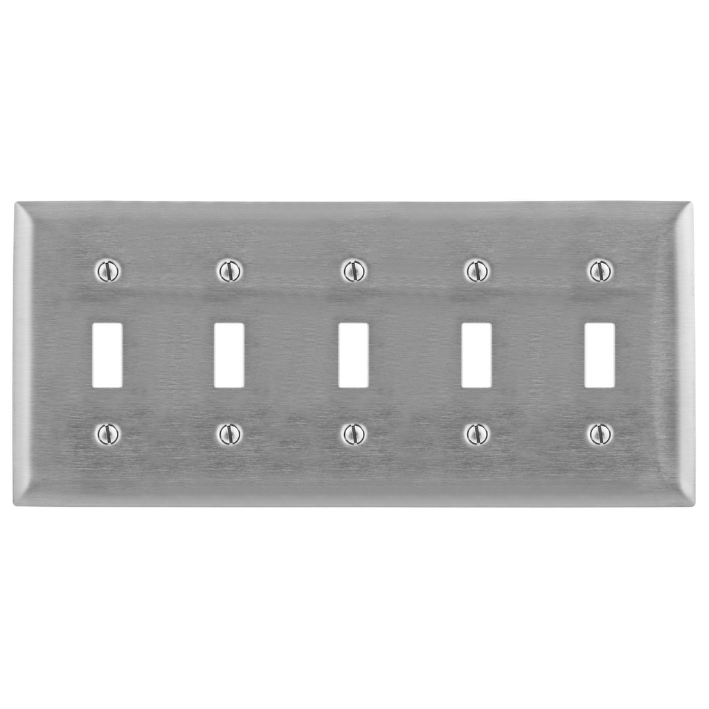 Product image for HWDK SS5C WALLPLATE, 5-G, 347V SW,
