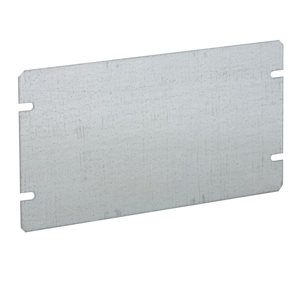 Product image for Raco 846 4-Gang Box Cover, Flat, Blank, for 943 or 953