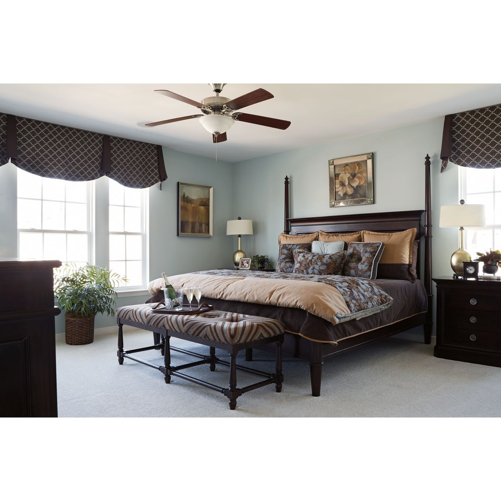 AirPro Performance 52" 5-Blade Brushed Nickel ceiling fan