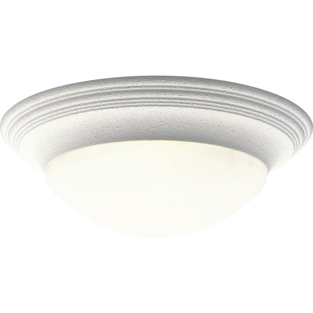 Product image for Progress P3697-30 Three-Light Alabaster Glass 16-5/8" Close-to-Ceiling