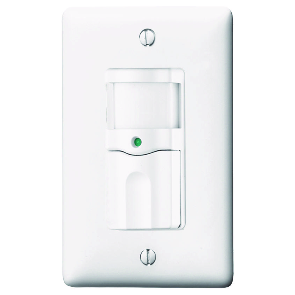 Product image for HCI RMS100W VACANCY SENSOR SWITCH,