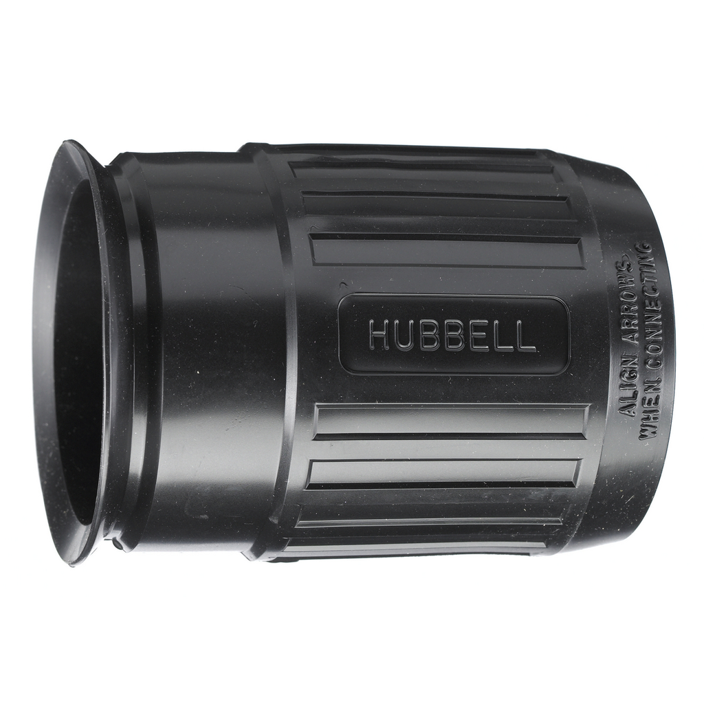 Product image for Hubbell HBL20424B w/PROOF BOOT FOR 30A HUBBELLOCK, SHORT