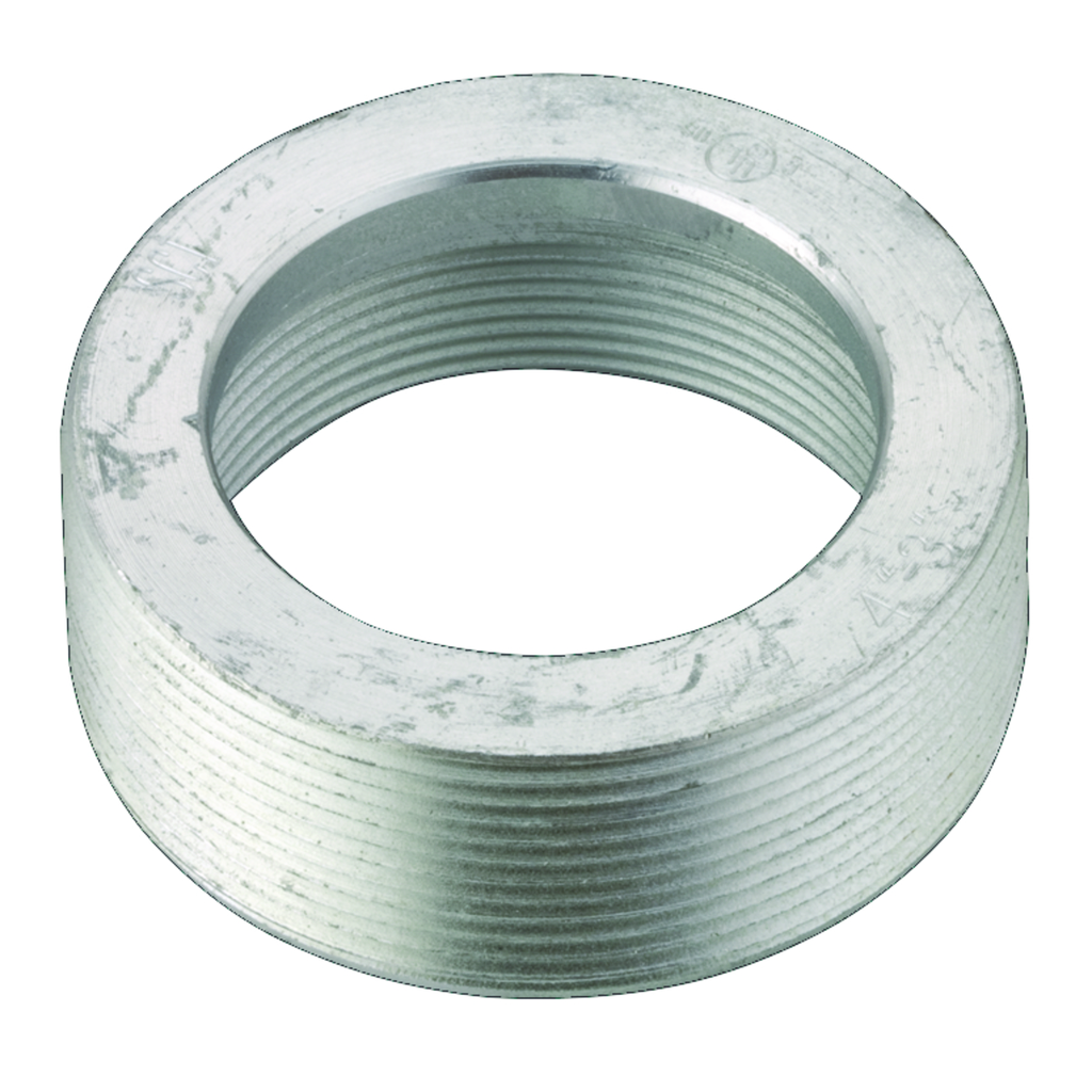 Product image for Raco 1186 4" to 3-1/2" Rigid/IMC Reducing Bushing