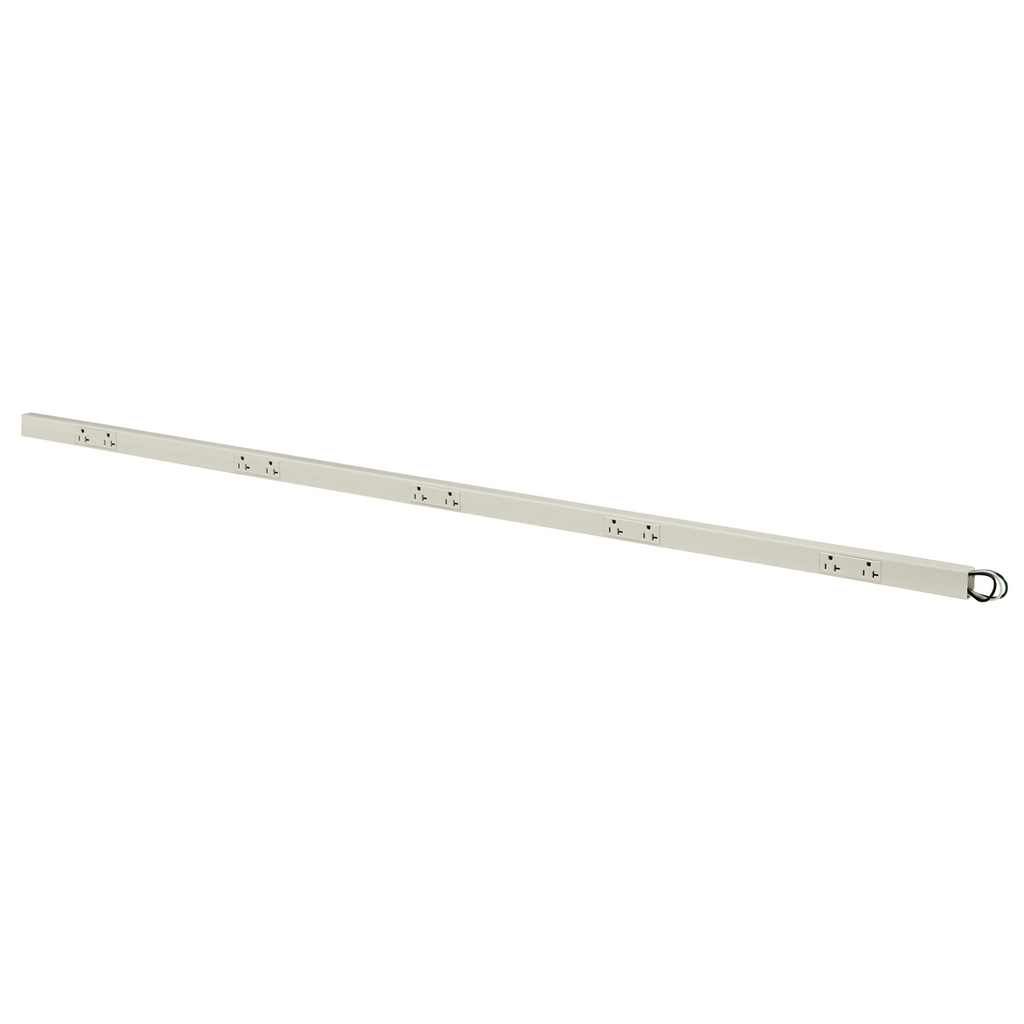 Product image for Hubbell PT206224 PlugTRAK, 6', 20A, 2CIRC, 3 DUP