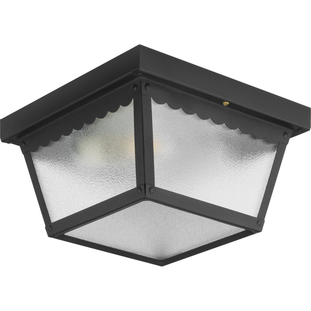 Product image for Progress P5729-31 Two-Light 9-1/4" Flush Mount for Indoor/Outdoor use