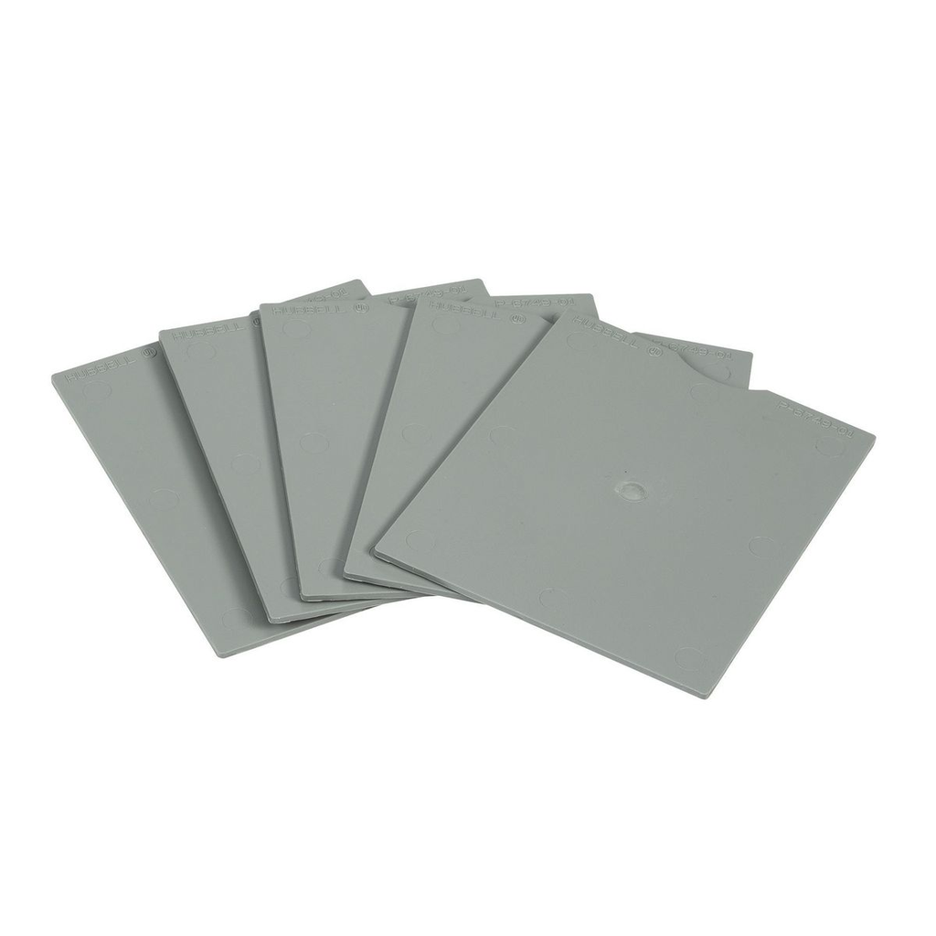 Mayer-DDS-Concrete Floorboxes, Flush, Rectangular PVC Box Series, Replacement Low Voltage Dividers, 5 pack, PFBRG2 and PFBRG3-1