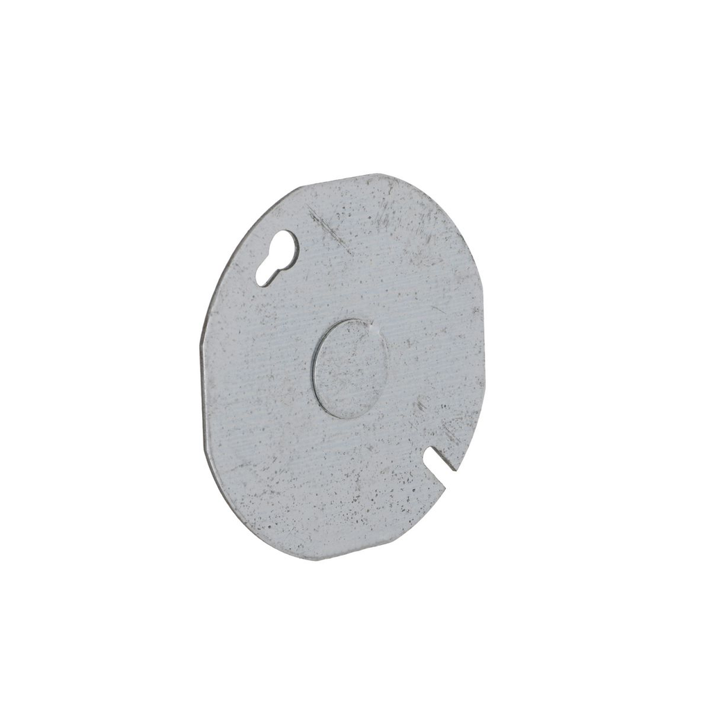 Product image for Raco 703 3-1/2" Steel Round Cover