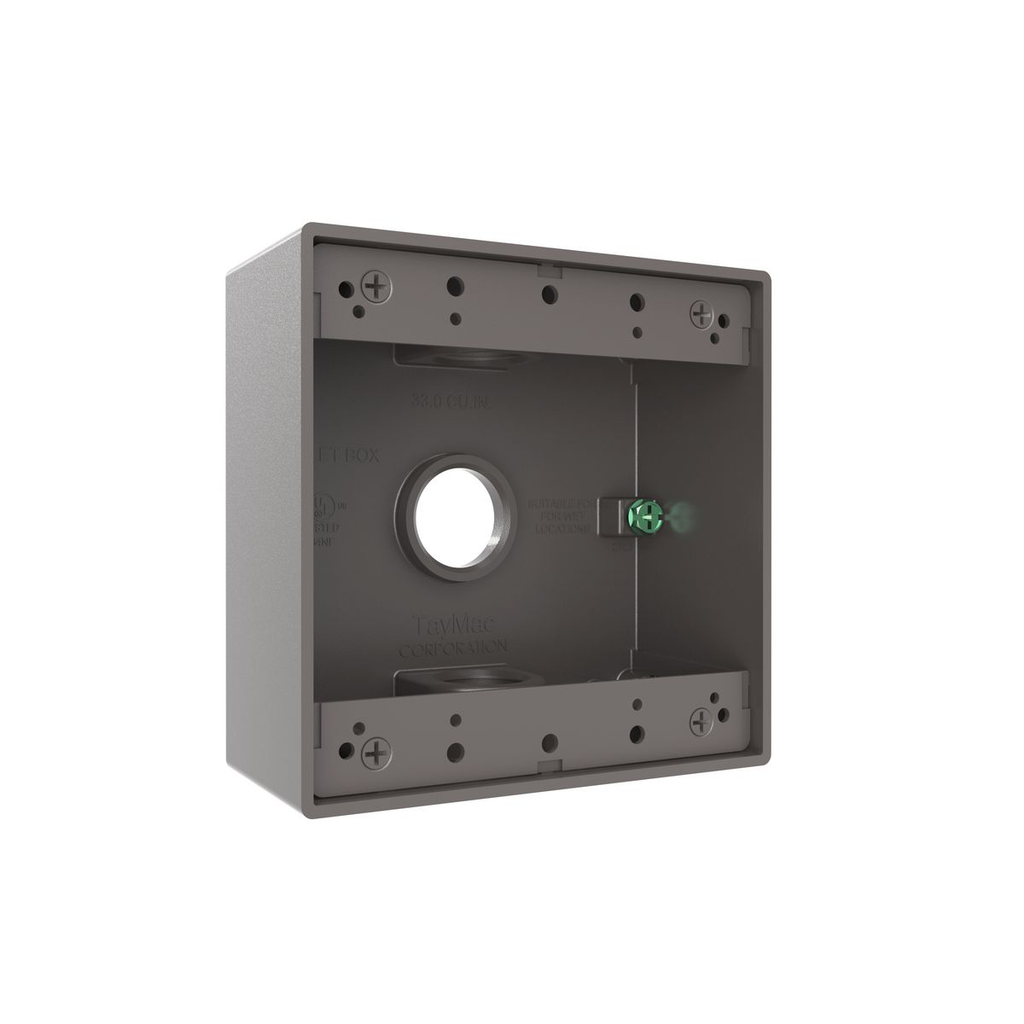 Product image for RACO DB375Z 2G WP BOX (3) 3/4 IN. O