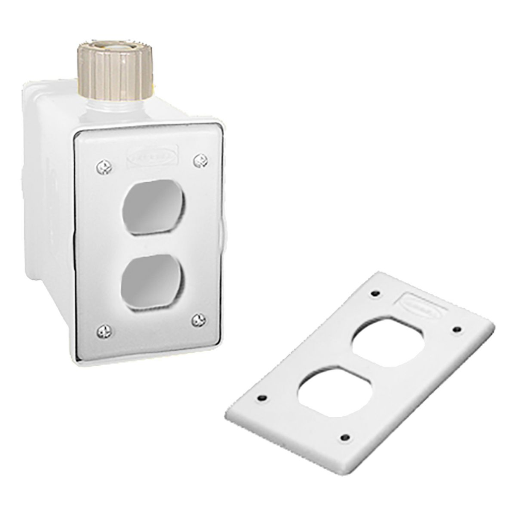 Product image for HWDK HBLPOB1DL PORTABLE OUTLET BOX,