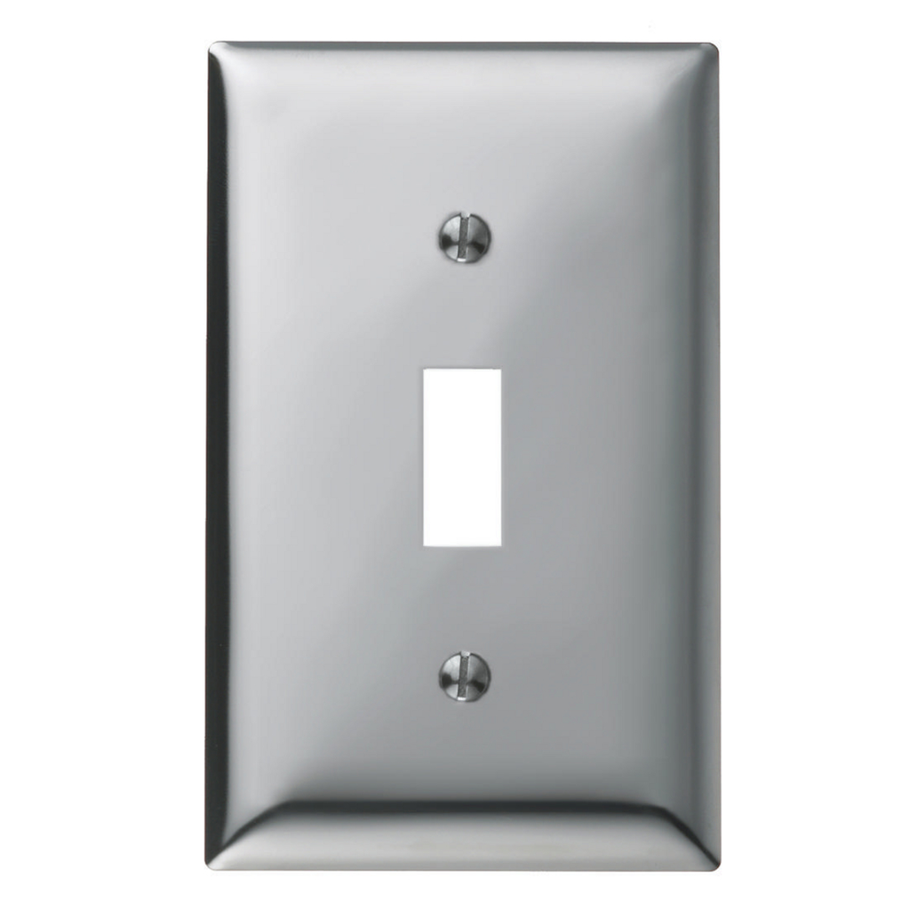 Product image for HWDK SCH1 WALLPLATE, 1-G, TOG, CHR