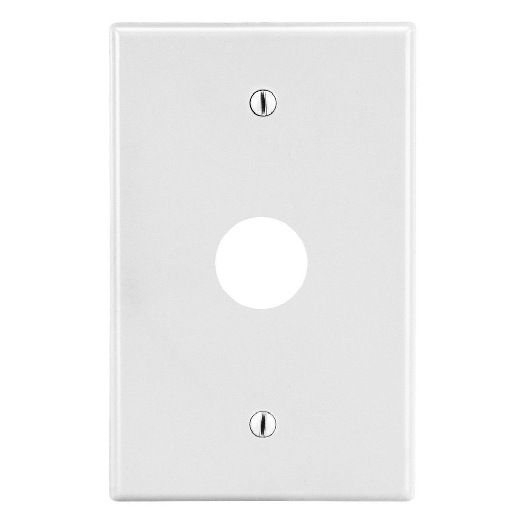 Product image for HWDK P737W WALLPLATE, 1-G, .625" OP