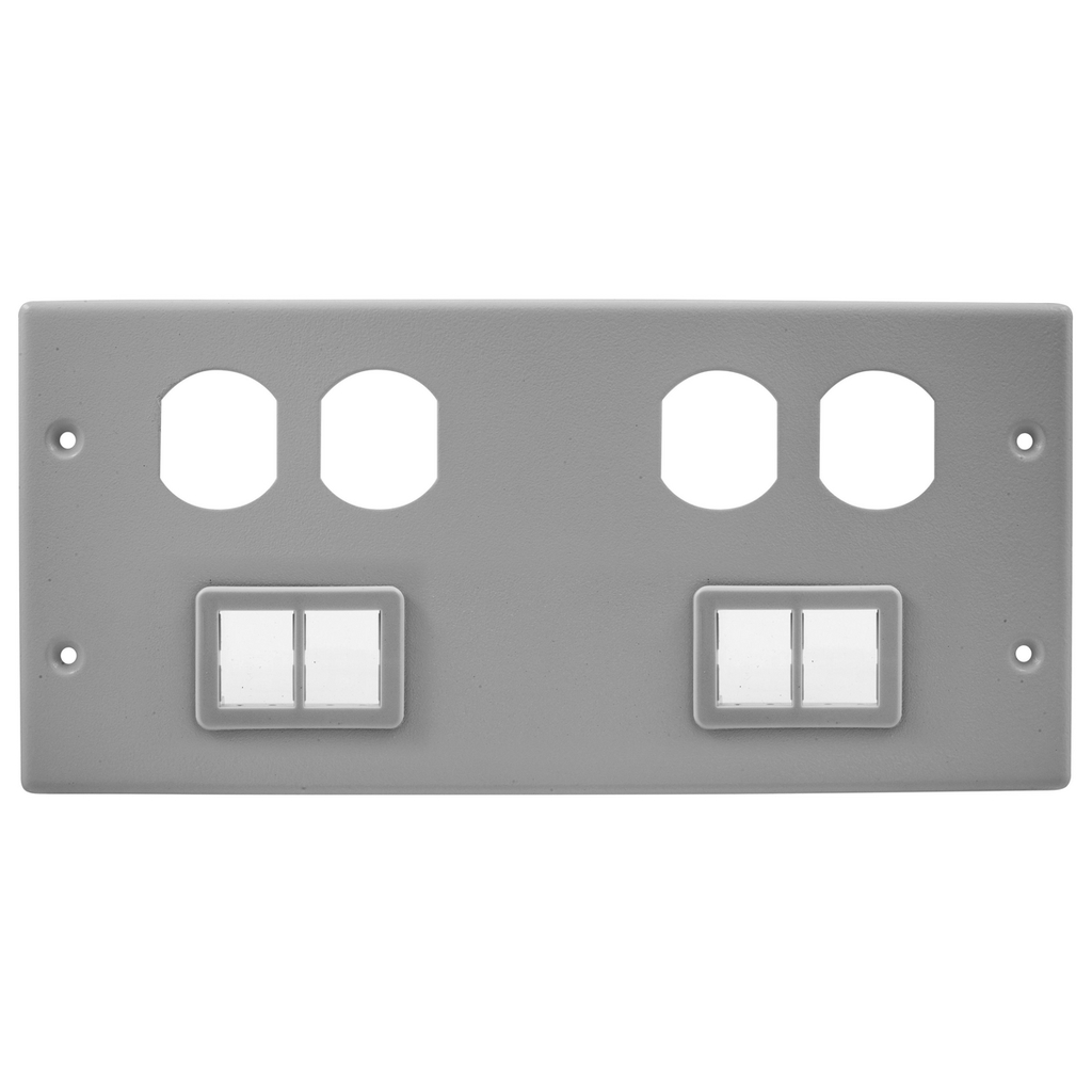 Product image for HWDK HBL47472BBTTGY RACEWAY, PLT, 4