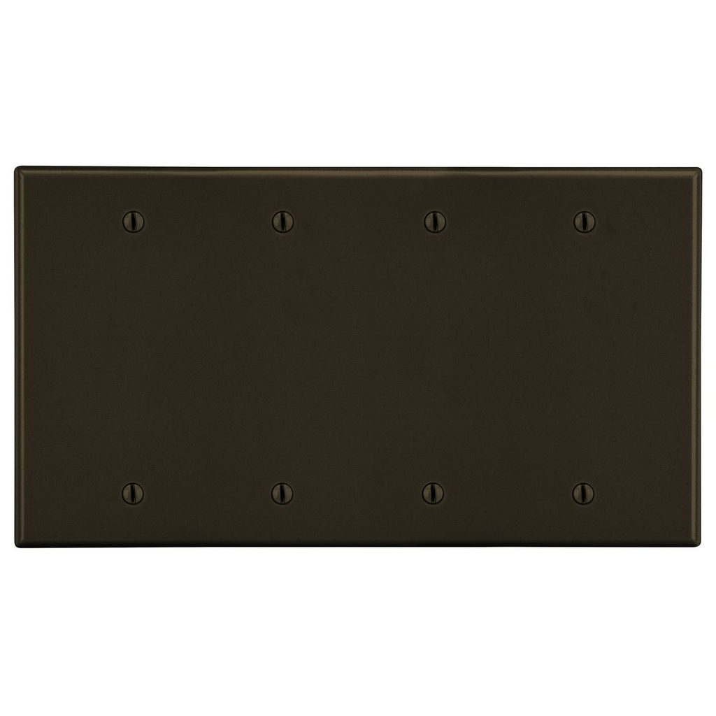 Product image for HPW P43 WALLPLATE, 4-G, 4) BOX MT B