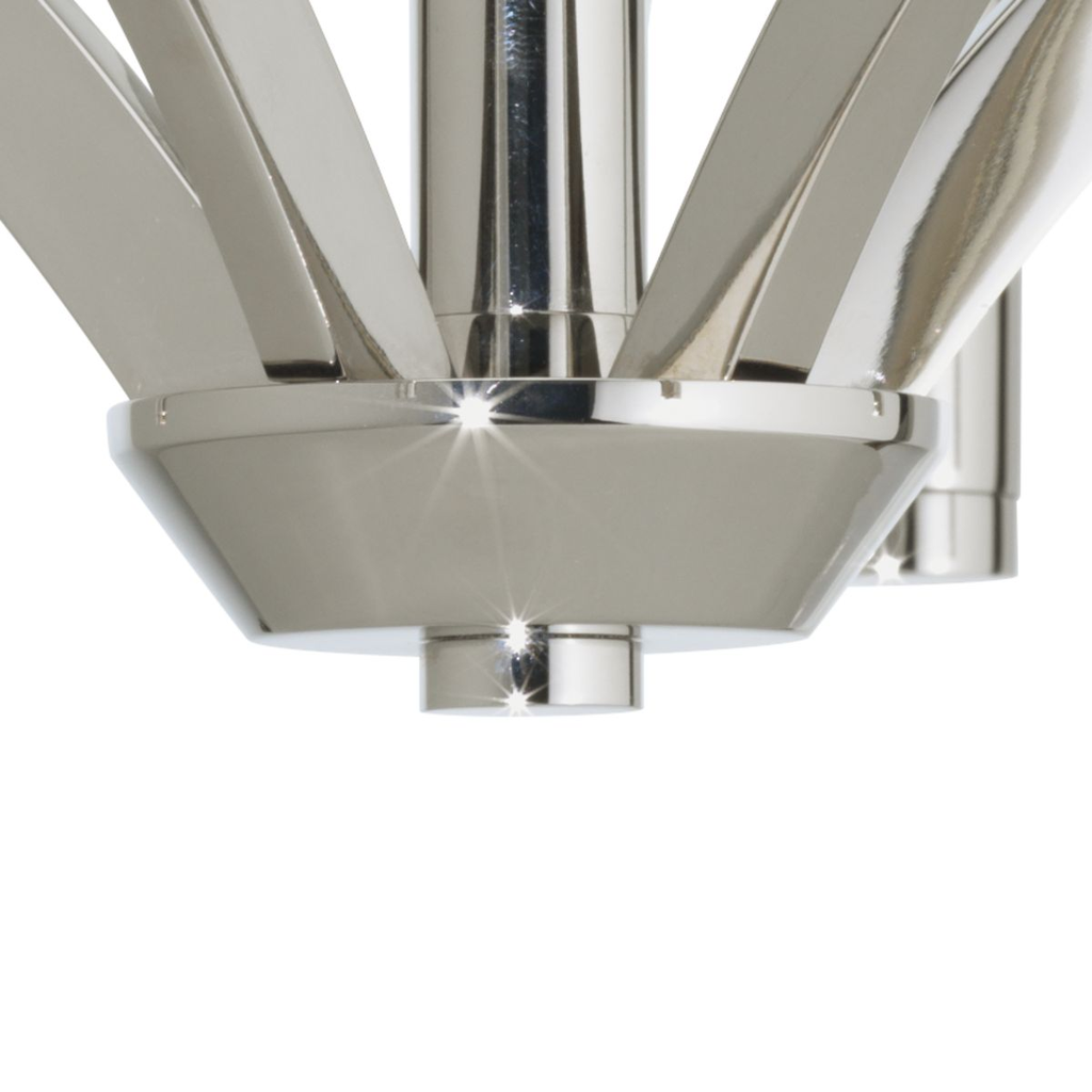 Five-light chandelier