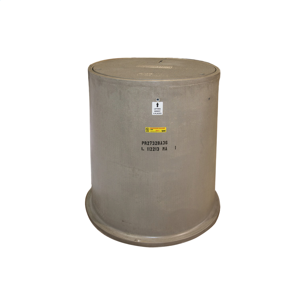 Product image for QZT PR3944BA24 BOX RND OB 39X44X24