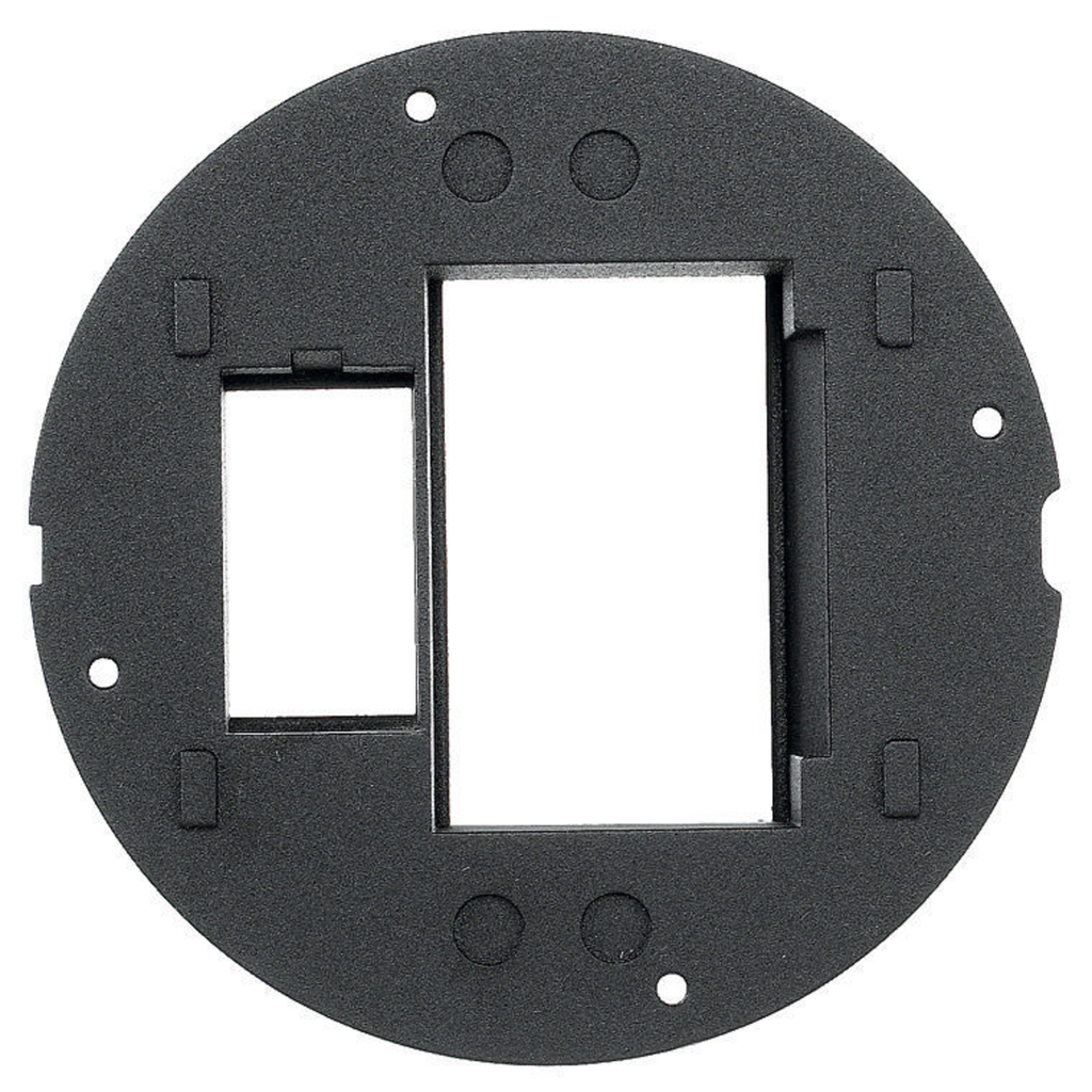 Product image for Hubbell S1SP4IM SUBPLATE, 4U INFINE, SYS 1