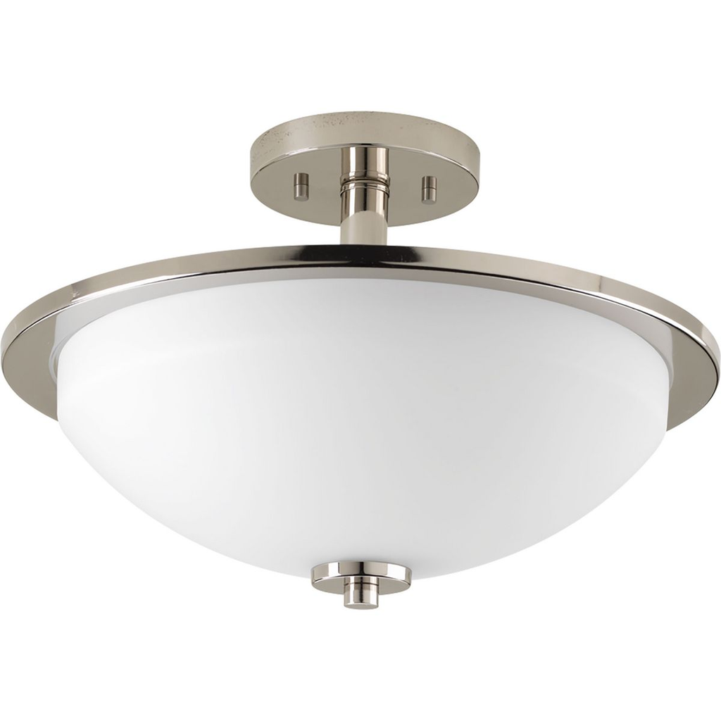 Product image for Progress P3424-104 Replay Collection Two-light 14-3/4" Semi-Flush