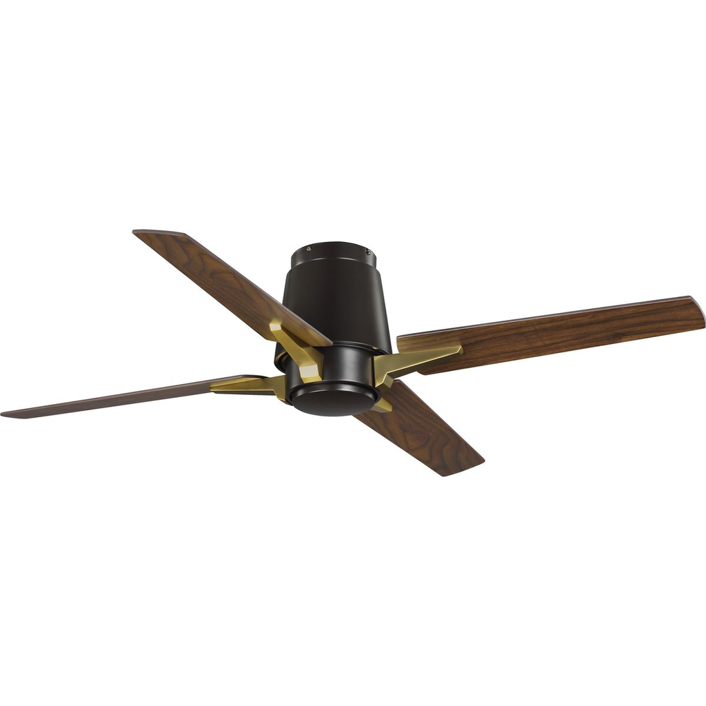 Product image for Progress P250028-129 Lindale Collection 52" Four-Blade Architectural Bronze Ceiling Fan