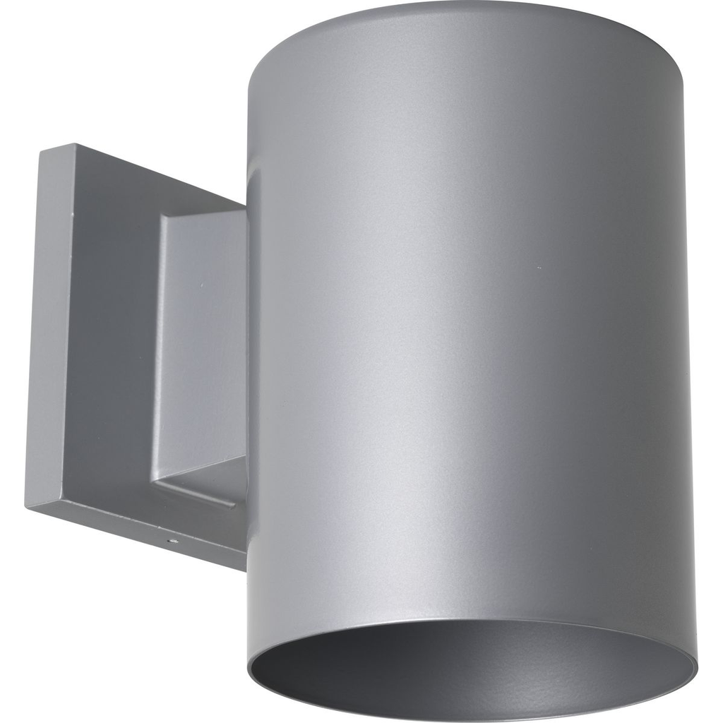 Product image for Progress P5674-82 5" Metallic Gray Outdoor Wall Cylinder