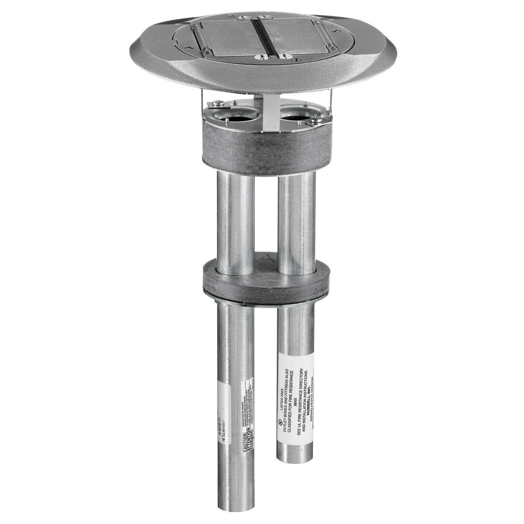 Product image for Hubbell S1PTGYFRPT, 1 PIECE, 2 STYLE, SYS 1, GRAY