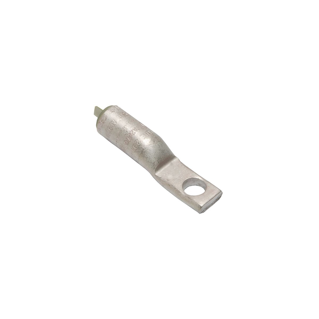 Product image for Burndy YA1CA3 AL Terminal, AL9CU, Internal Chamfer, Tin Plated, Prefilled PENETROX™ A13, End Cap, UL/CSA, 90.C, Up to 35kV, Color Code, Die Index