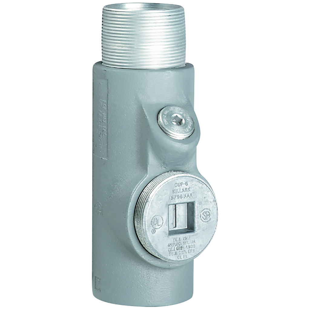 Product image for Killark ENY-1-T 1/2" ENY Seal Fitting Aluminum, with Nipple Male/Female
