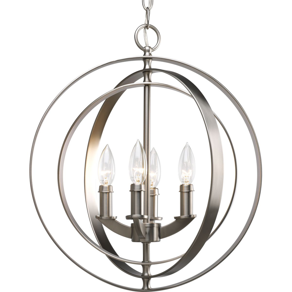 Product image for Progress P3827-126 Equinox Collection Four-Light Foyer Pendant